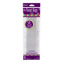 Darice Cellophane Pretzel Rod Bags Clear 2 X 10 Inches 50 Pieces
